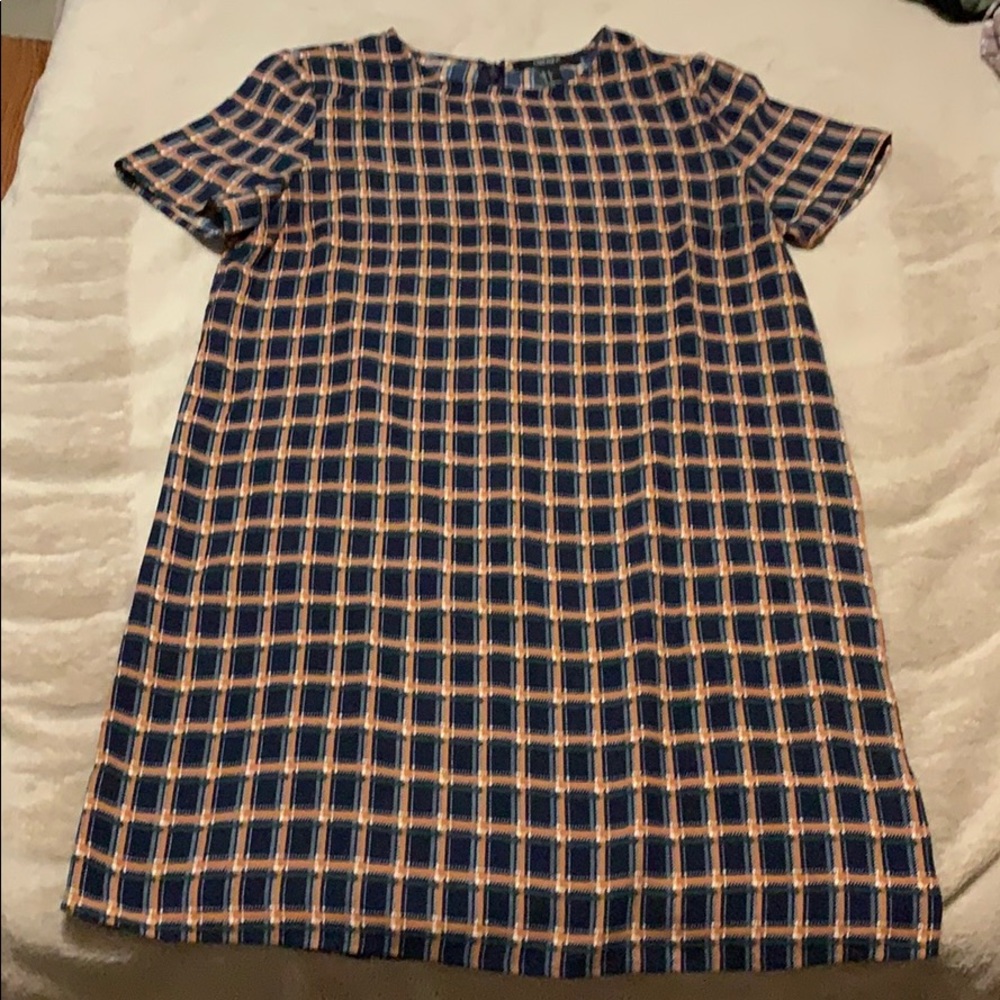 Sexy teacher plaid dress